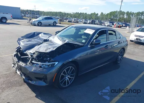 2021 BMW 330I xDrive из США, поврежденный, VIN 3MW5R7J00M8C09136